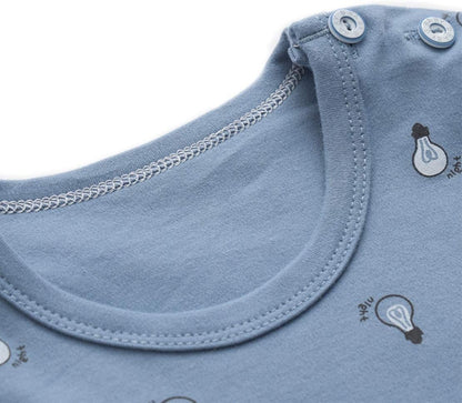 100% Organic Cotton Baby Boys Girls Pajamas Set Long Sleeve Sleepwear(3M-6T)